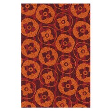 好物良品 快樂系列 加大超長可剪裁玄關大門絲圈刮泥墊, 好柿花生, 1個