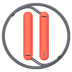 TANGRAM 藍牙智慧跳繩 Rookie，搭配Donut補充配件，室內外皆可使用, 繩長300cm, 珊瑚紅, 1個