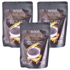 御復珍 黑芝麻拿鐵, 極細緻口感 芝麻香純 豐富鈣質 冷熱適宜 200g, 1包, 3包