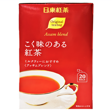 日東紅茶 紅茶茶包 原味茶包, 2g, 20包, 1盒