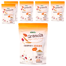 統一生機 脆穀優果麥片經典優果, 240g, 6包