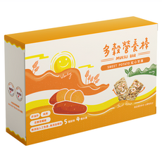 Sungift 三機 多穀營養棒 紅心甘藷 不含色素、防腐劑 台灣地瓜新吃法, 120g, 1盒