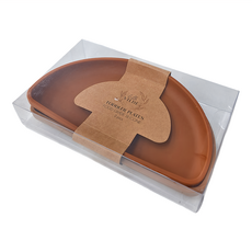 By Lille Vilde 矽膠餐盤二入組, 食品級矽膠, BPA Free, 適用於洗碗機，烤箱，微波爐, 單一商品, 棕色系, 1組