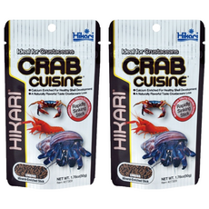 Hikari 高夠力 寄居蟹飼料 Crab Cuisine 50g 沉水性 適用於甲殼類生物, 2包