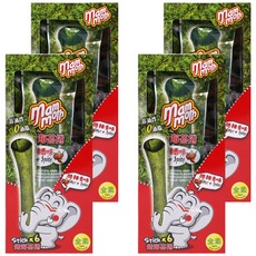 mam moth 泰式烤海苔捲 酷辣香味 6入, 15g, 4盒