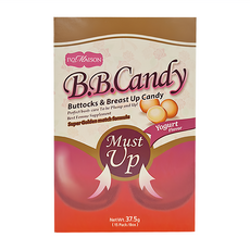 IvyMaison 艾葳 Must Up B.B. CANDY雙效自信豐盈糖 乳酸菌口味 最佳女性配方 優格口味, 37.5g, 1盒