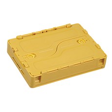 CAPTAIN STAG 鹿牌 摺疊置物箱 UL-1045 20L, 1個, 復古黃