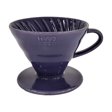 HARIO 好璃奧 V60 彩虹磁石瀘杯02, VDC-02-PU-EX 神祕紫 1~4杯, 1個, 240ml