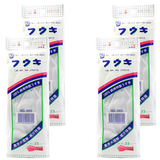 三富 668棉手套，100%純棉精製，觸感柔軟，吸汗特強, 白色, 4雙