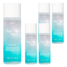 ETUDE 好純淨眼唇卸妝液, 100ml, 5瓶