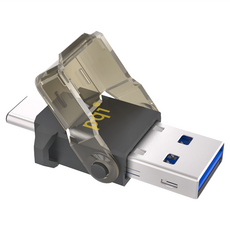 pqi 勁永 Connect 312 Type-C OTG 迷你讀卡機 USB 3.1 Type-C Type-A, 單一商品, 混合色, 1個