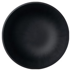 KAWABE CHOPLATE BOWL沙拉碗, 曜石黑, 1個