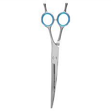 comet 寵物美容彎剪, 銀色, 1支