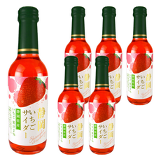 木村飲料 靜岡草莓風味汽水, 240ml, 6瓶