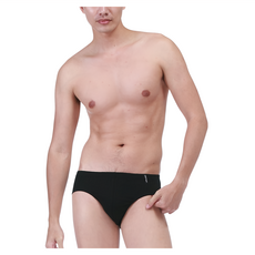 YUURSun 宜而爽 速乾三角褲 Coolplus吸濕排汗 男士內褲, L號, 黑