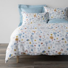 HOLA 和樂家居 奇遇森林 天絲防蟎抗菌床包