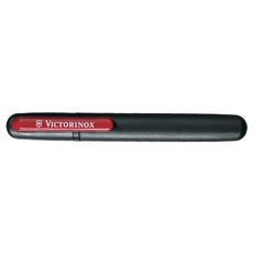 VICTORINOX 瑞士維氏 筆式2用磨刀器 瑞士製, 黑色 + 紅色, 1個