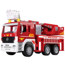 Bunnyland 巨無霸雲梯消防車玩具, 1個, 混合色