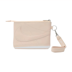 NIKE 耐吉 ICON CORTEZ 手腕包, 粉膚色 + 白色, 1個