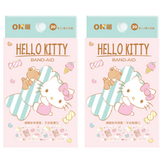 Comfo Pore 康膚寶 OK蹦 KITTY, 20片, 2盒