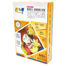 COLOR DANCE 彩之舞 噴墨RC柔光珍珠型高畫質防水相紙 100張, 4 x 6