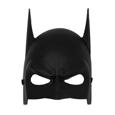 摩達客 黑色大蝙蝠造型面具, 塑膠, MH220702005, 1個