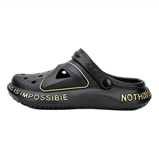 5.0 踩屎感潮流兩用厚底涼拖鞋