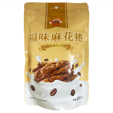 福味 麻花捲 咖啡煉乳, 200g, 1個