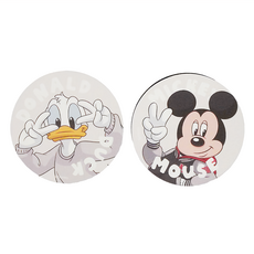 收納王妃 迪士尼潮流風 軟式珪藻土杯墊, POSE兄弟, 2個