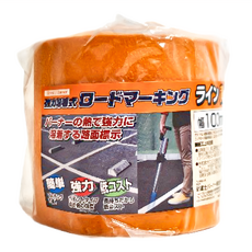 Shinfuji Burner 新富士 路面標示線條, 5m x 100mm, 黃色, 1捲