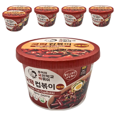 COOK-TOK 辣炒年糕碗裝 甜辣炸醬風味, 135g, 6個