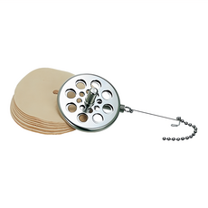 HARIO 好璃奧 虹吸壺用濾紙濾器 F-103MN, 1組, 1入