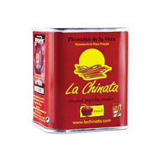 La Chinata 希那塔 西班牙煙燻紅椒粉 甜 遵循La Vera地區傳統 帶有煙燻香氣 無麩質認證, 70g, 1罐