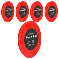 Dada 強力雙面膠帶 10mm x 30m, 透明, 5捲