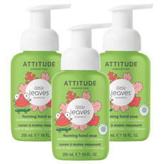 ATTITUDE 艾特優 兒童泡沫洗手乳 西瓜&椰香 295ml, 3瓶
