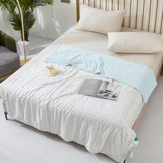 A-ONE 60支100%純天絲 冰絲涼感被 AB雙面設計 台灣製, 心願