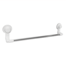 騰宇 二代強力吸盤毛巾架，吸力強大，穩固, 白色, 1個, 581x61x109mm