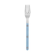 SABRE PARIS BISTROT 復古酒館鈕扣霧面系列 蛋糕點心叉, 粉彩藍, 1支