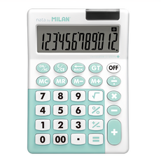 MILAN ML05系列 工業級銀離子抗菌計算機 12位數 16.3 x 11.6 x 3.7cm 綠色 160g, 1個