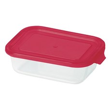 Pyrex 珍珠金屬 耐熱玻璃長方形儲存罐, CP-8615, 590ml, 1個