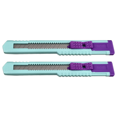 SDI 手牌 經濟型小美工刀4入組 0405D, 顏色隨機, 2盒