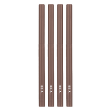 BBIA 魅雅 極細防水抗暈持久眼影眼線膠筆 多功能 顏色生動鮮明, 06 Choco Mousse, 4支