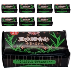 QUEEN BEE 蜂王 黑砂糖香皂, 80g, 8個