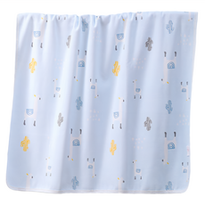 動物純棉隔尿墊, 防水透氣, 三層複合一多功能墊, 大(120 x 80cm), 1個