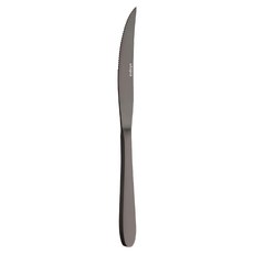utopia Turin 不鏽鋼牛排刀 22cm, 曜石黑, 1支
