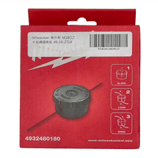 Milwaukee 美沃奇 台灣公司貨 牛筋繩頭總成 49-16-2714 M18CLT 紅色 + 黑色, 1個