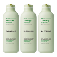 Dr.FORHAIR Phytotherapy 弱酸性洗髮精 500ml 1瓶, 3瓶