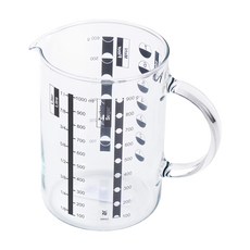 WMF 耐熱玻璃量杯 1L, GEL04, 1個