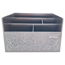 JUSKU 佳斯捷 小花車置物盒, 黑色, 1個