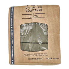 LA CORVETTE 法釩經典橄欖油馬賽皂 1kg 法國原裝進口 溫和潔淨 全家適用, 10個